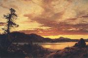 Frederic E.Church Sunset oil